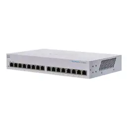 Cisco Business 110 Series 110-16T - Commutateur - non géré - 16 x 10 - 100 - 1000 - de bureau, Montab... (CBS110-16T-EU)_1